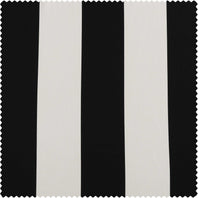 Cabana Black Printed Cotton Swatch - HalfPriceDrapes.com