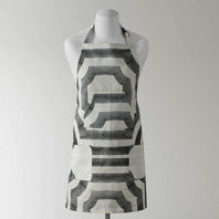 Mecca Steel Printed Cotton Apron - HalfPriceDrapes.com
