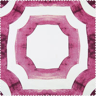 Mecca Pink Printed Cotton Swatch - HalfPriceDrapes.com