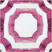 Mecca Pink Printed Cotton Swatch - HalfPriceDrapes.com