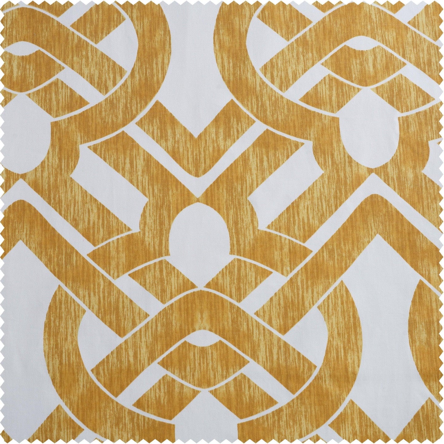 Celtic Gold Printed Cotton Swatch - HalfPriceDrapes.com