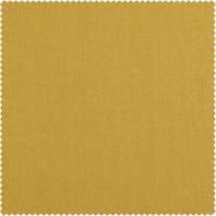 Mustard Yellow Solid Cotton Twill Swatch - HalfPriceDrapes.com