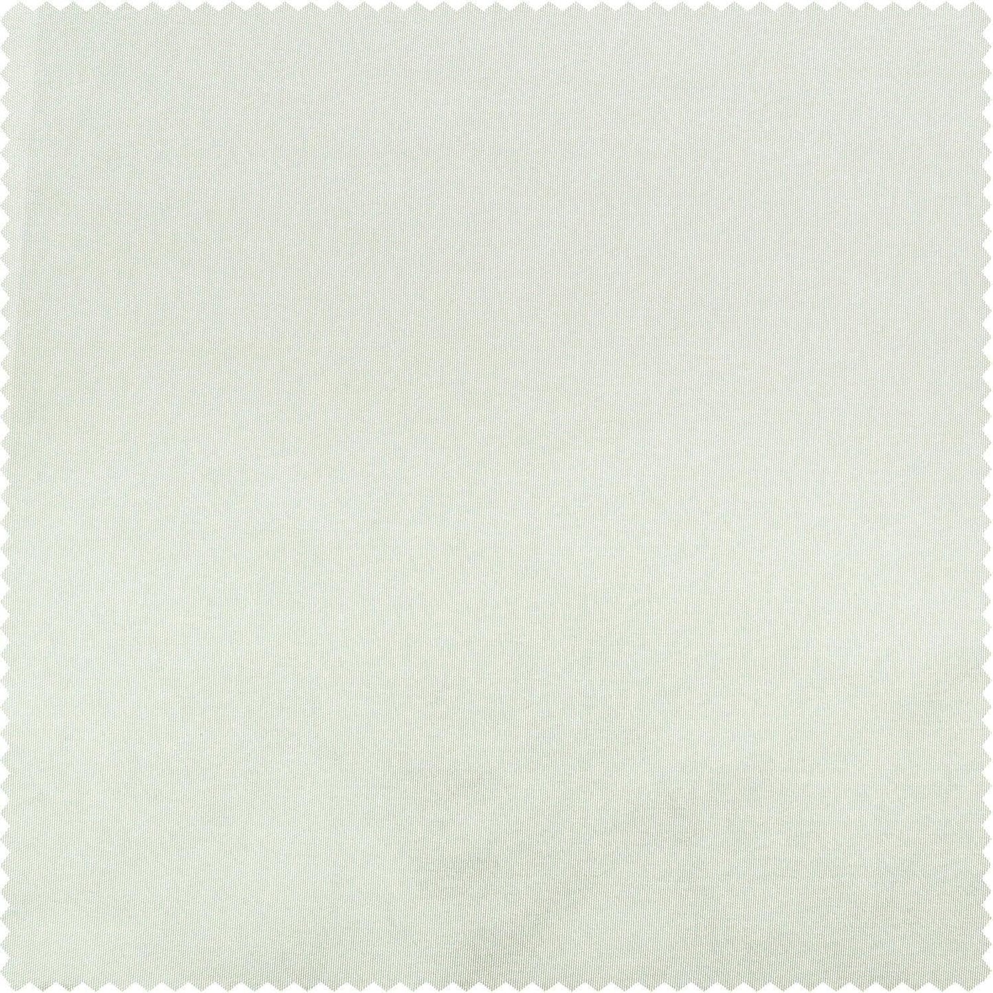 Cream Solid Faux Silk Taffeta Swatch