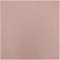 Salmon Rose Solid Faux Silk Taffeta Swatch
