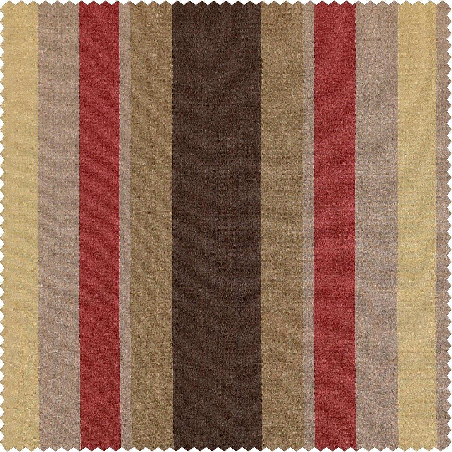 Mirage Gold, Green & Red Designer Striped Faux Silk Swatch - HalfPriceDrapes.com