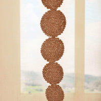 Cleopatra Gold Embroidered Polyester Swatch