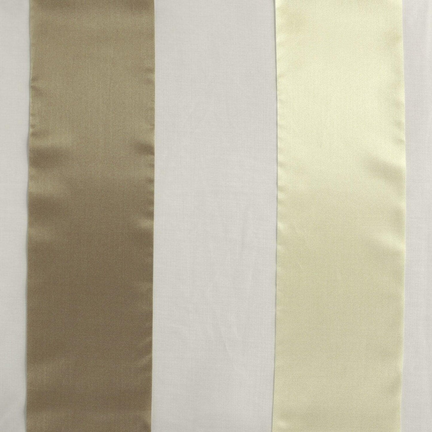 Burnished Gold Organza Vertical Stripe Sheer Swatch - HalfPriceDrapes.com