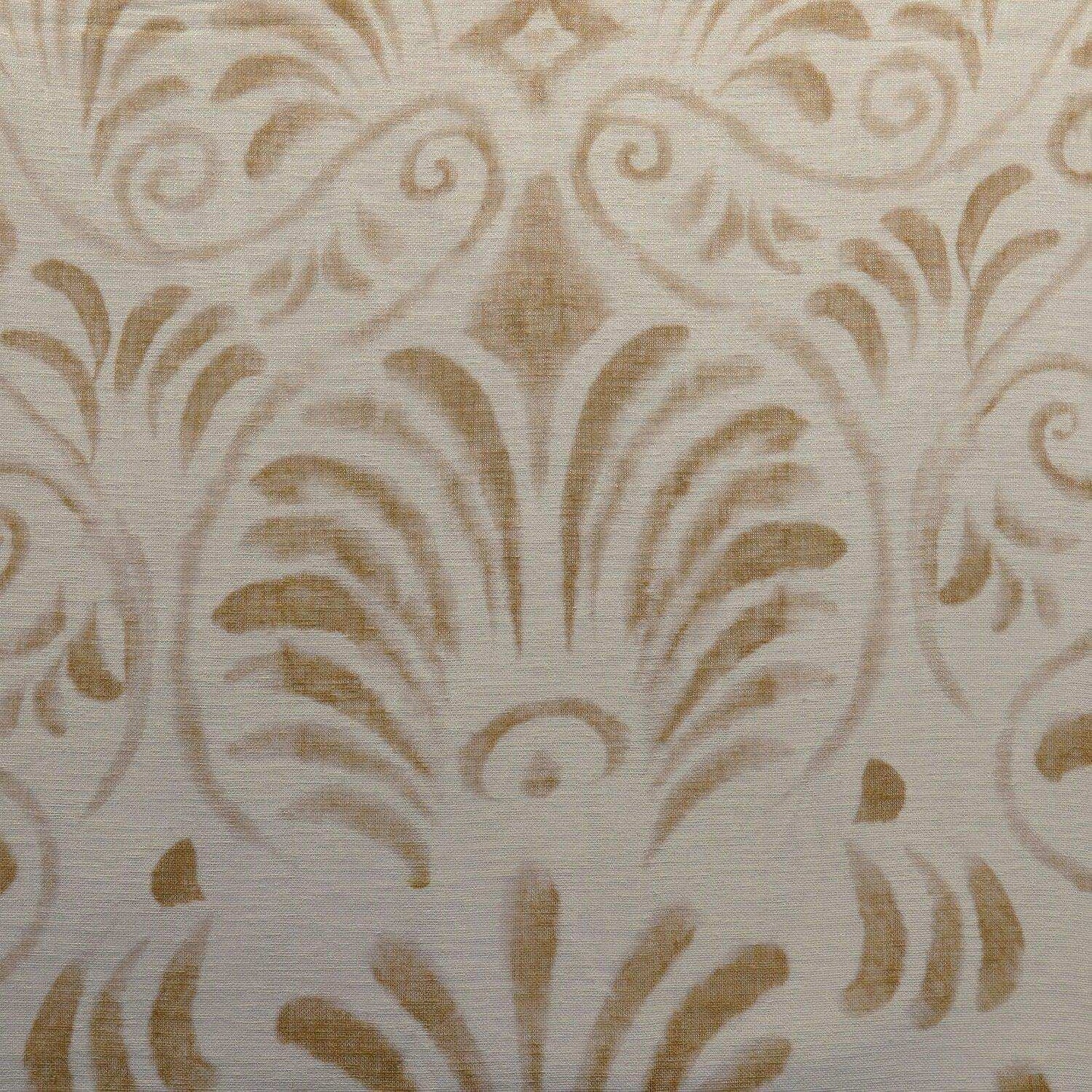 Xenia Tan Printed Polyester Swatch