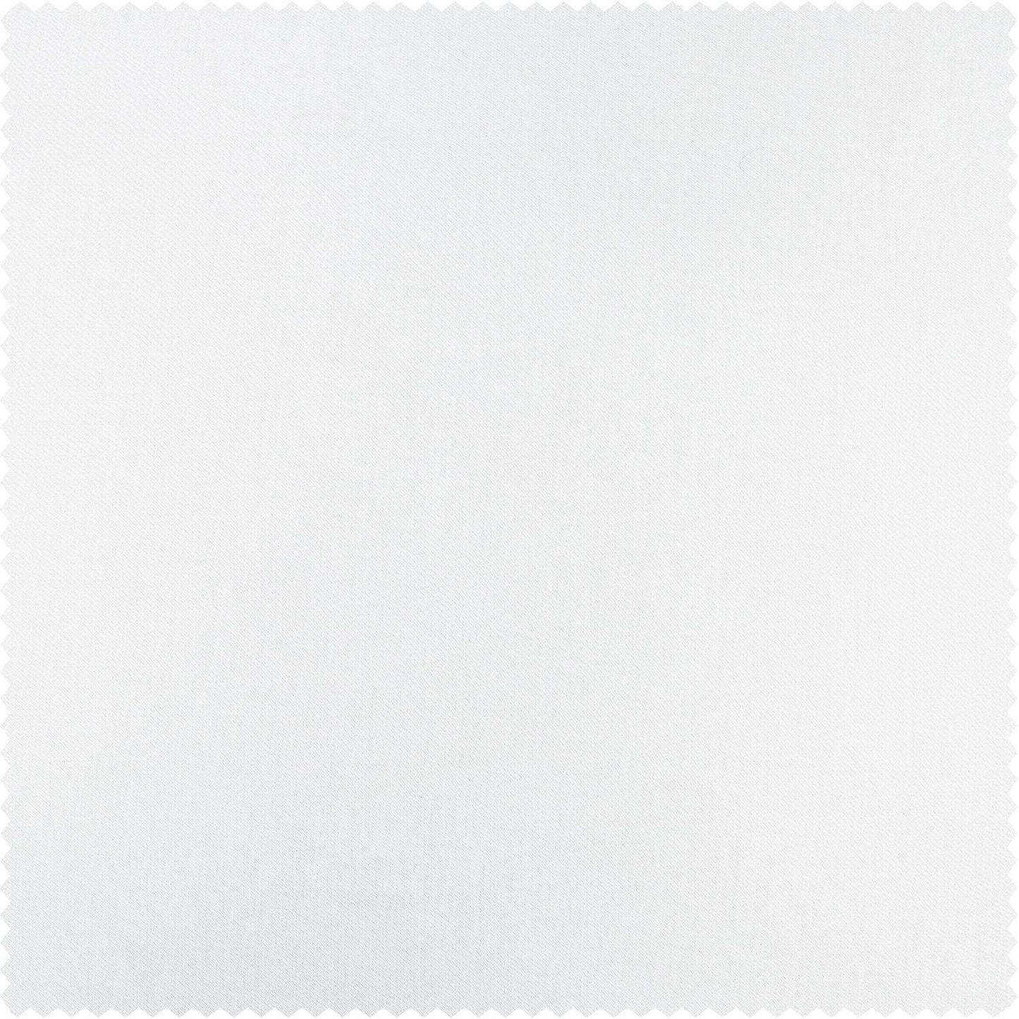 Solid White Voile Sheer Swatch - HalfPriceDrapes.com