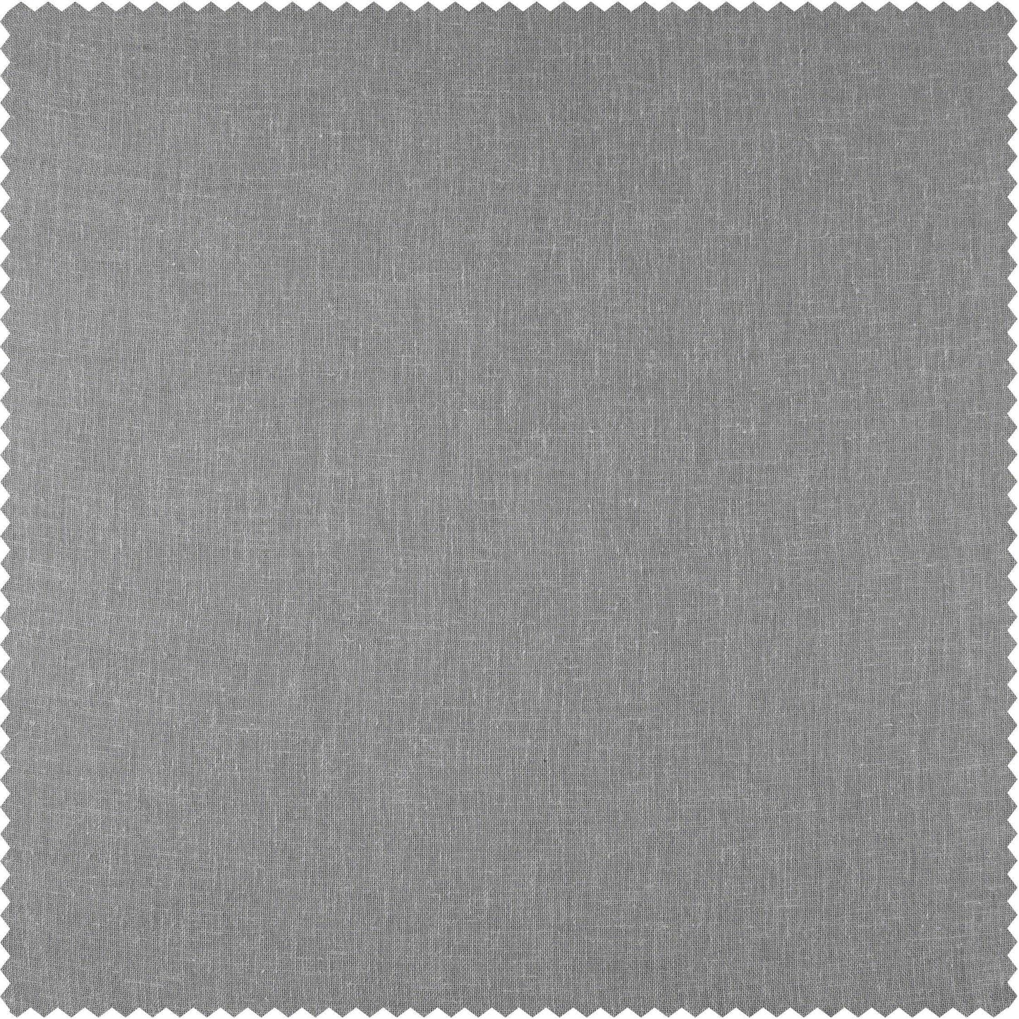 Nickel Textured Faux Linen Swatch - HalfPriceDrapes.com