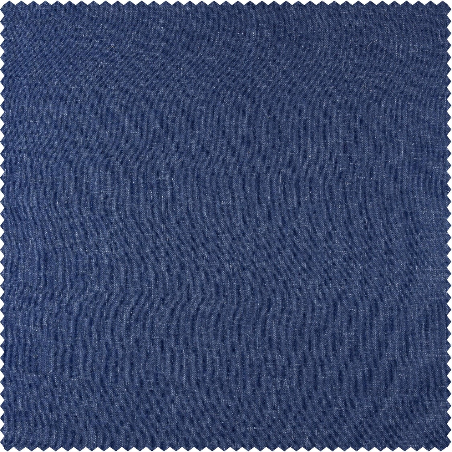 Blue Lapis Textured Faux Linen Swatch - HalfPriceDrapes.com