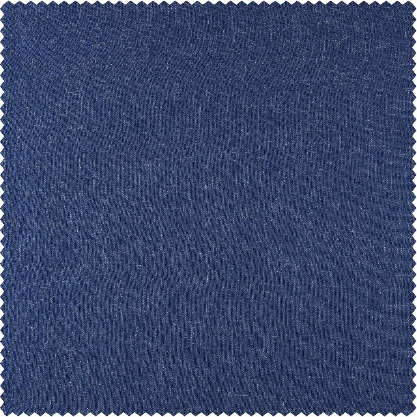 Blue Lapis Textured Faux Linen Swatch - HalfPriceDrapes.com