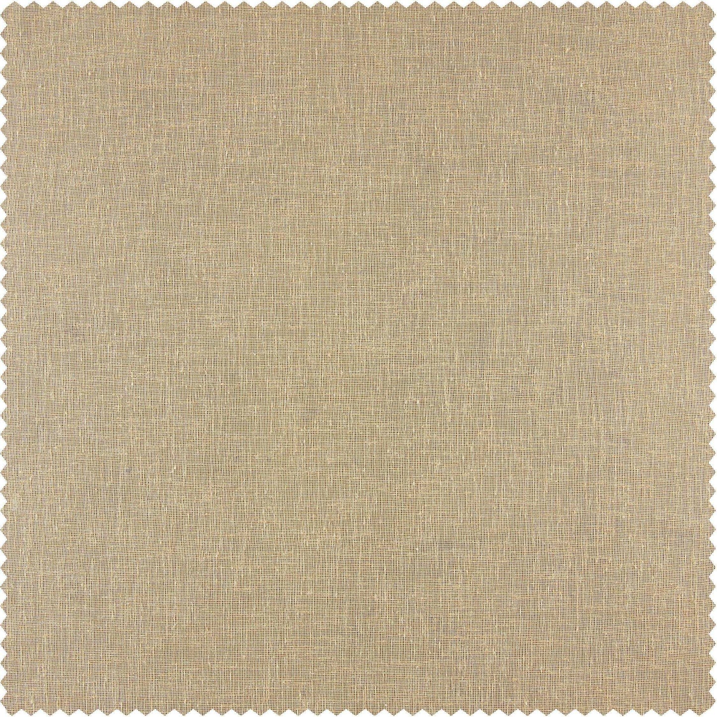 Raffia Tan Textured Faux Linen Swatch - HalfPriceDrapes.com