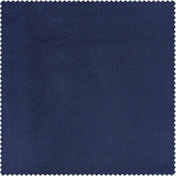 Jewelry Box Blue Vintage Cotton Velvet Swatch - HalfPriceDrapes.com