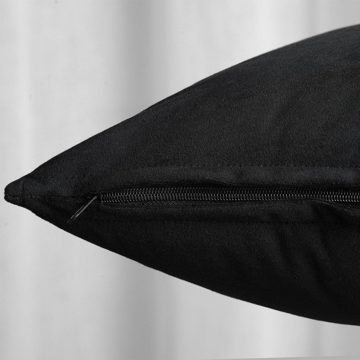 Warm Black Signature Velvet Cushion Covers - Pair - HalfPriceDrapes.com