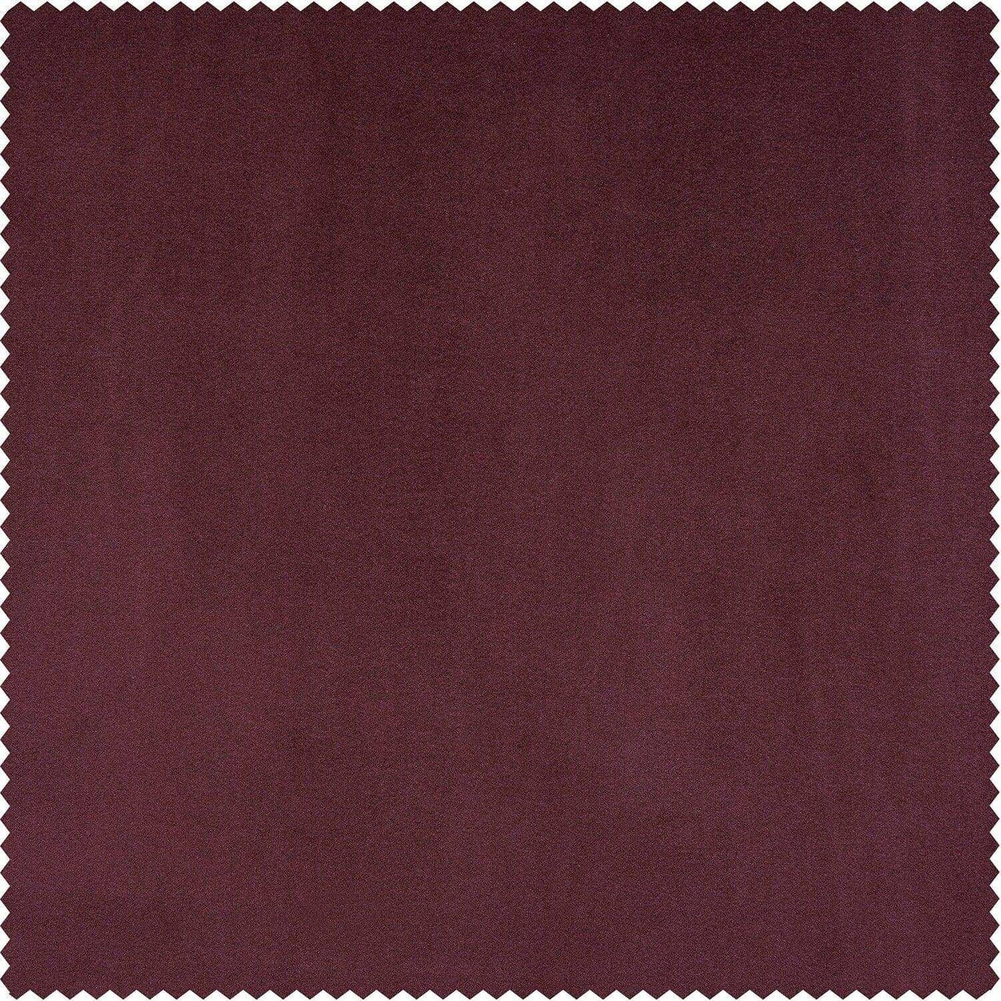 Pomegranate Juice Signature Plush Velvet Swatch - HalfPriceDrapes.com