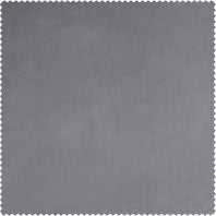 Cascade Grey Royal Lux Velvet Swatch - HalfPriceDrapes.com
