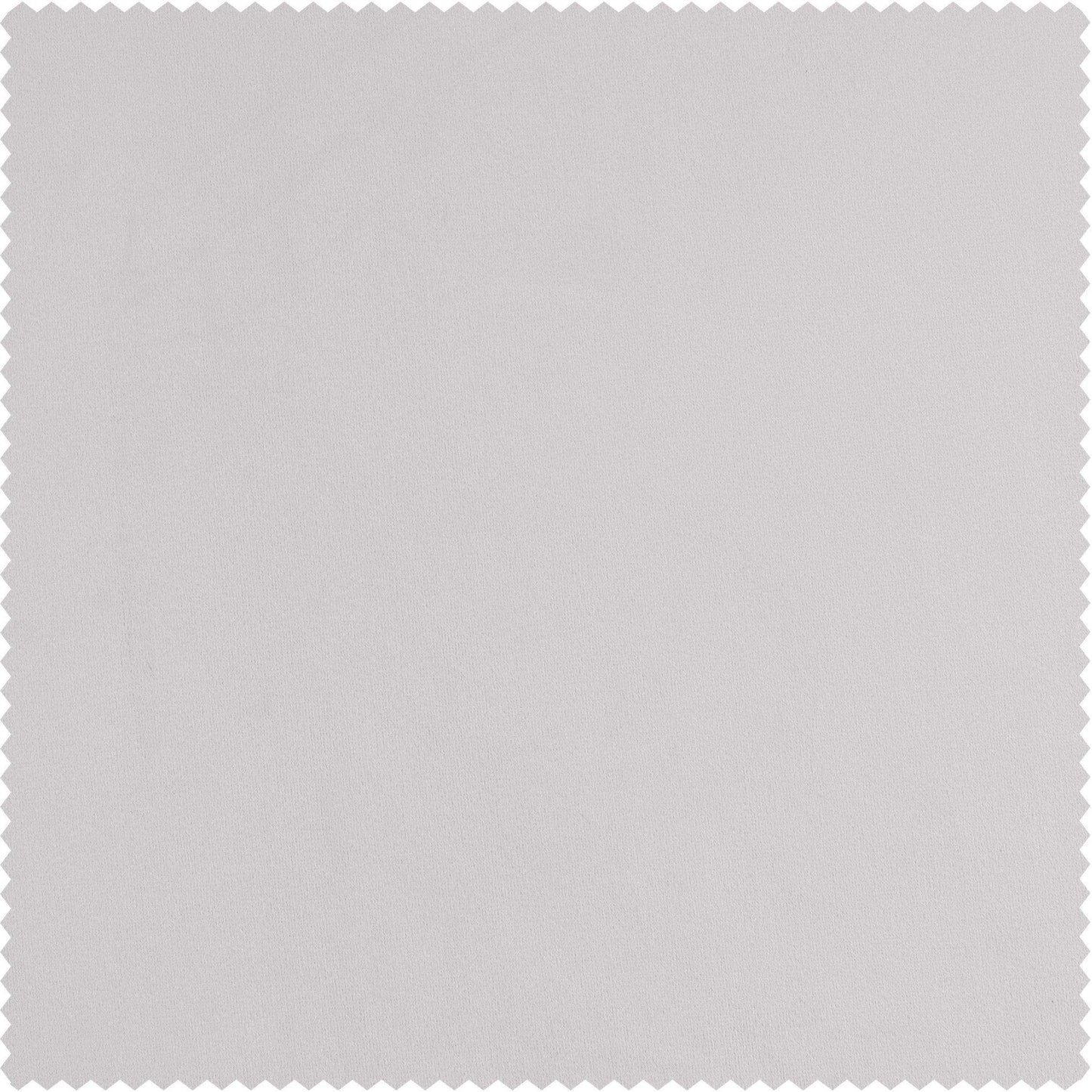 Sugar White Royal Lux Velvet Swatch - HalfPriceDrapes.com