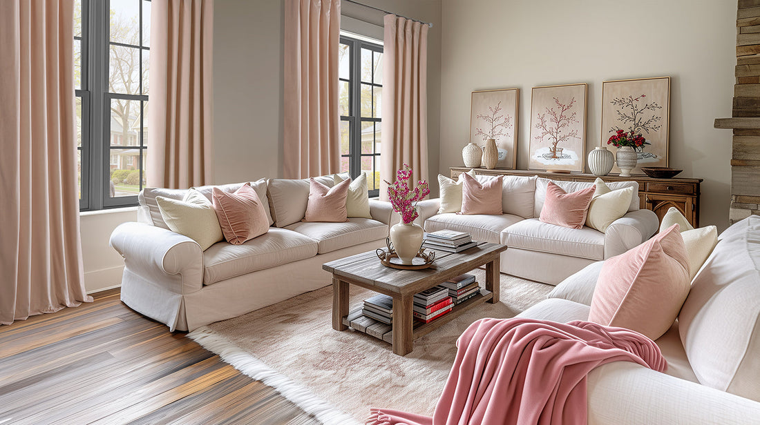 Romantic Curtain Styles for a Valentine's Day Makeover