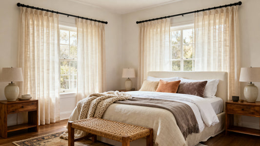 Best Curtain Fabrics for Spring: Linen vs. Cotton vs. Sheer