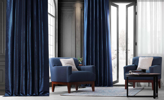 Faux Silk Curtains