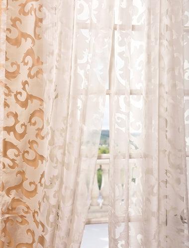 layering sheer curtains