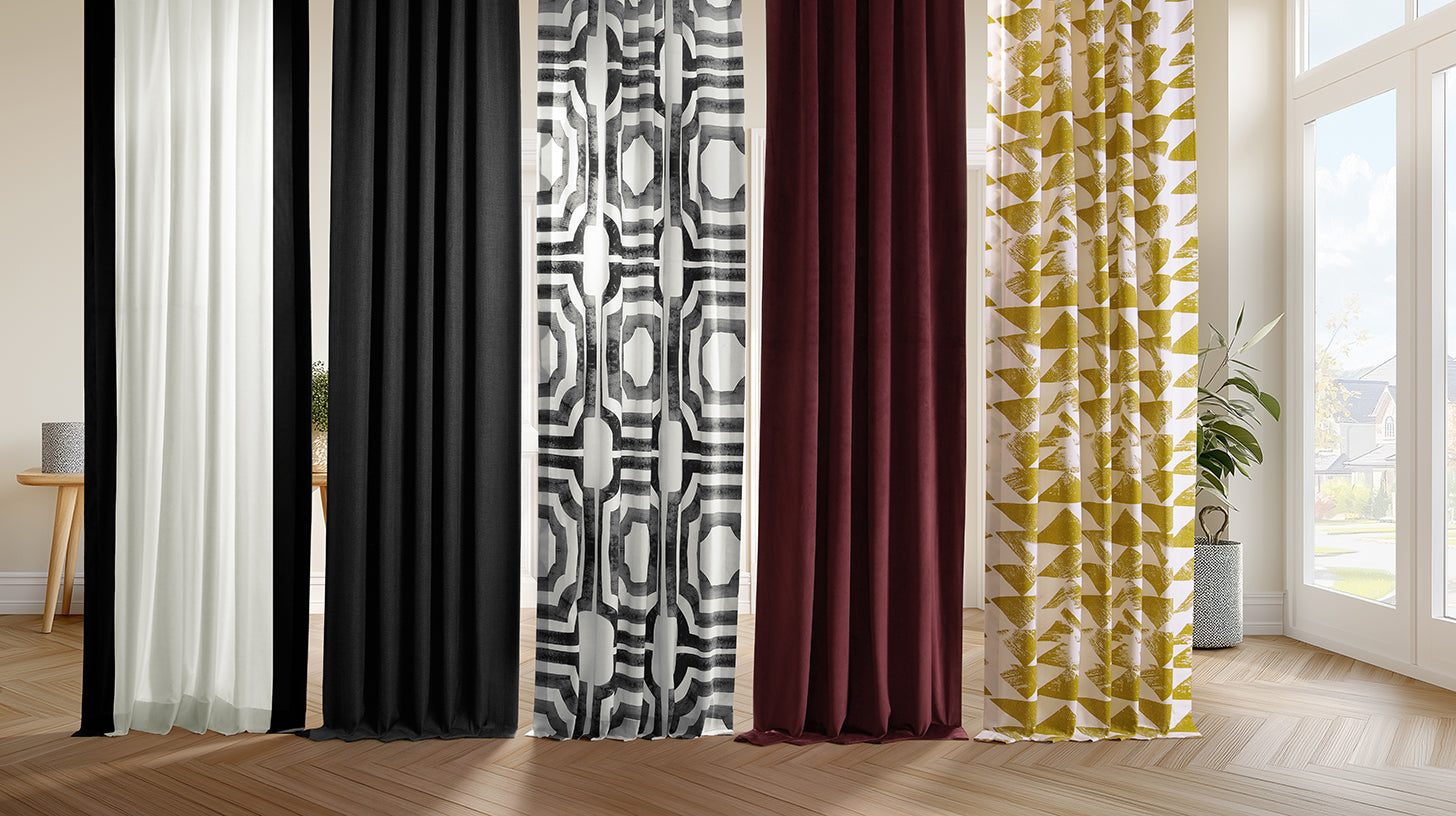 Bold & Patterned Custom Curtains