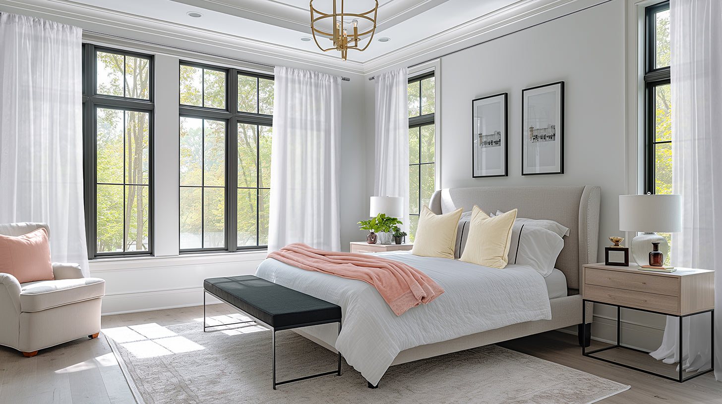 Essential Blended Sheer Curtains & Drapes