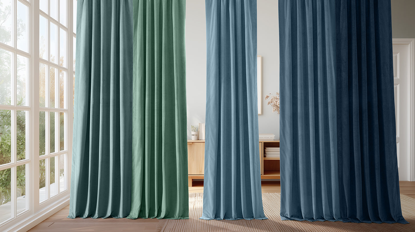 Coastal Blue Curtains
