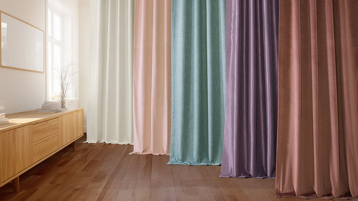 Soft Pastel Curtains