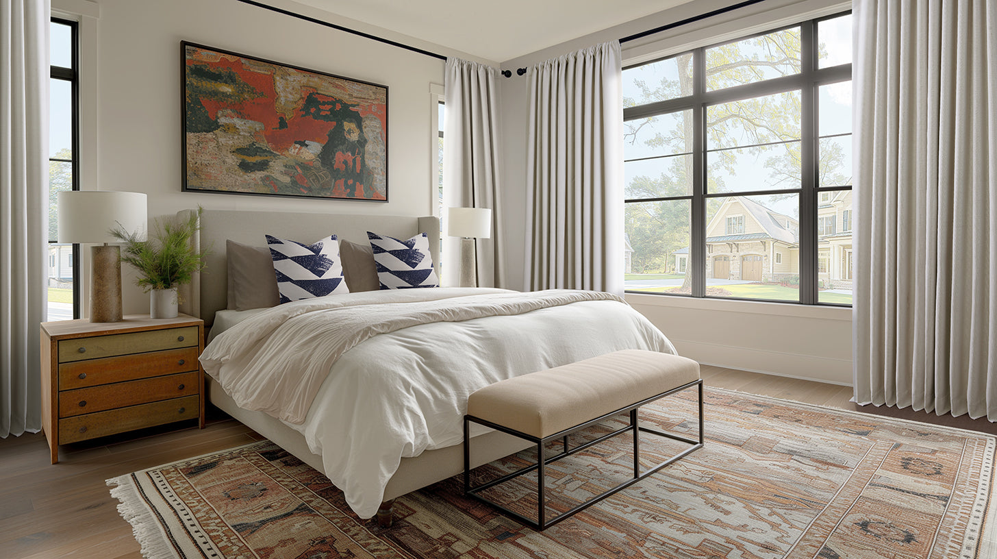 Custom Textured Curtains & Drapes