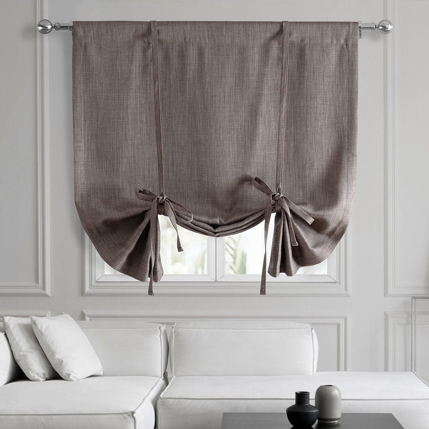 Tie-Up Shades & Valances On Sale