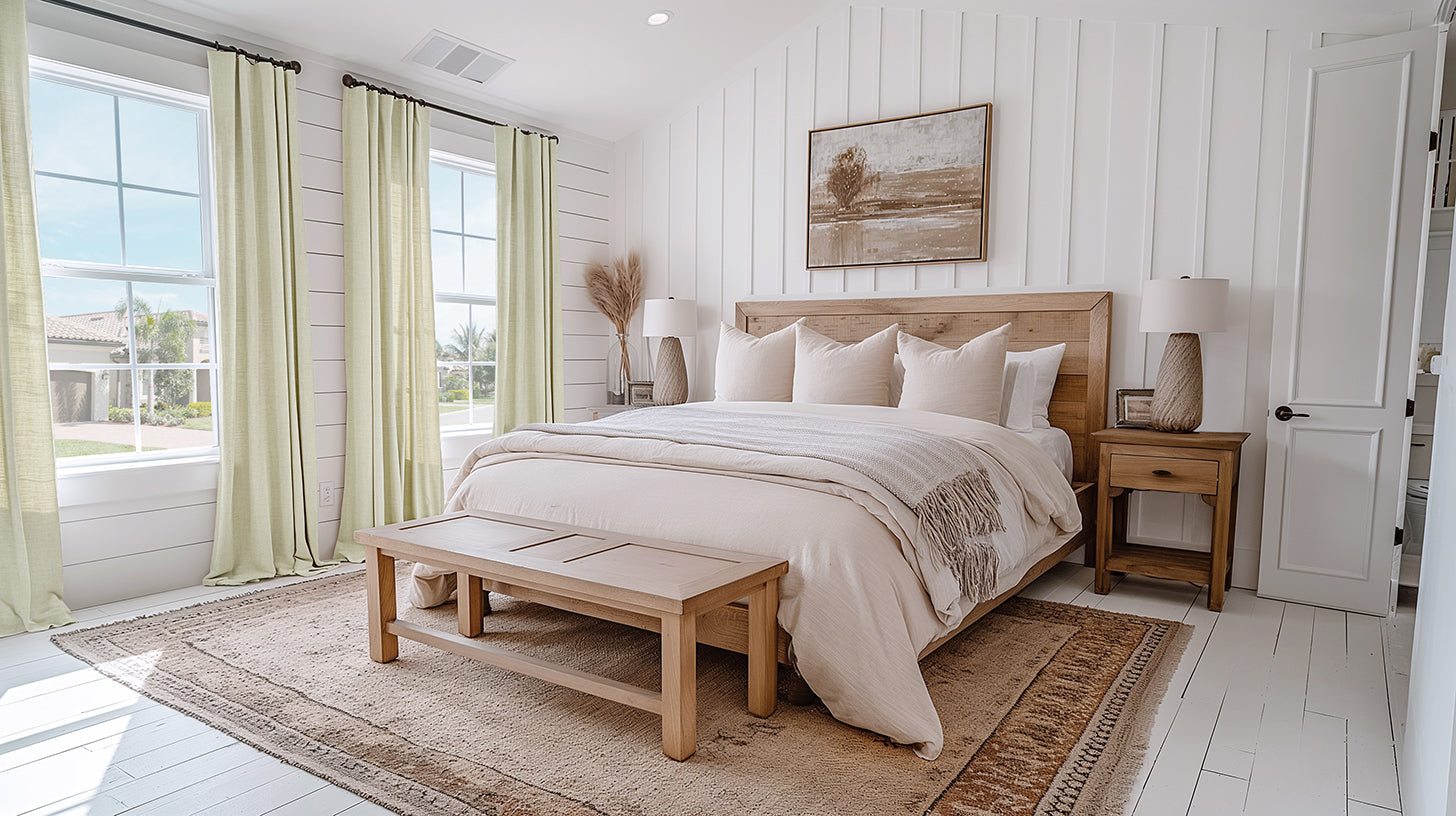 Custom Heavy Faux Linen Curtains - HalfPriceDrapes.com