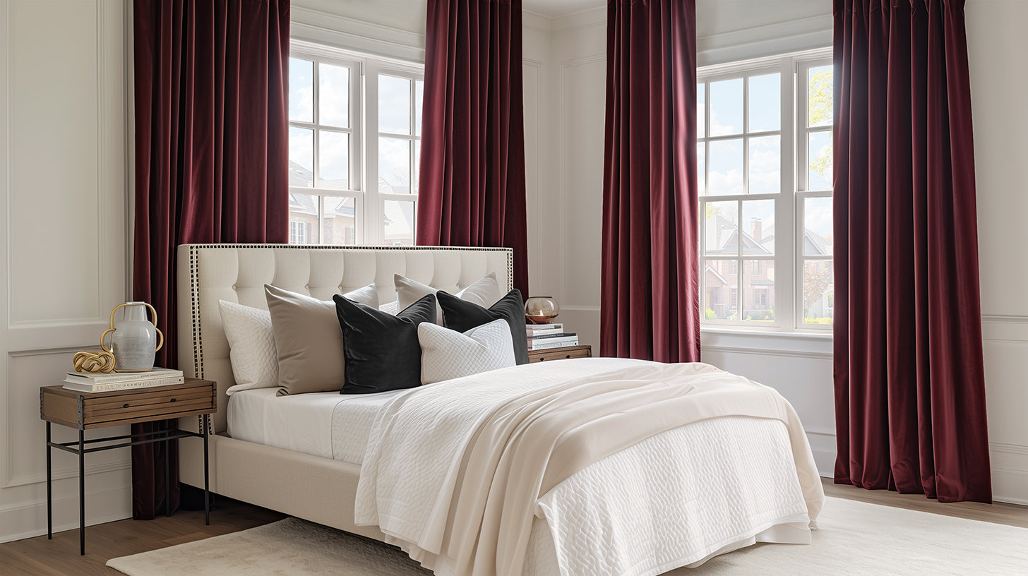 Custom Signature Velvet Curtains - HalfPriceDrapes.com