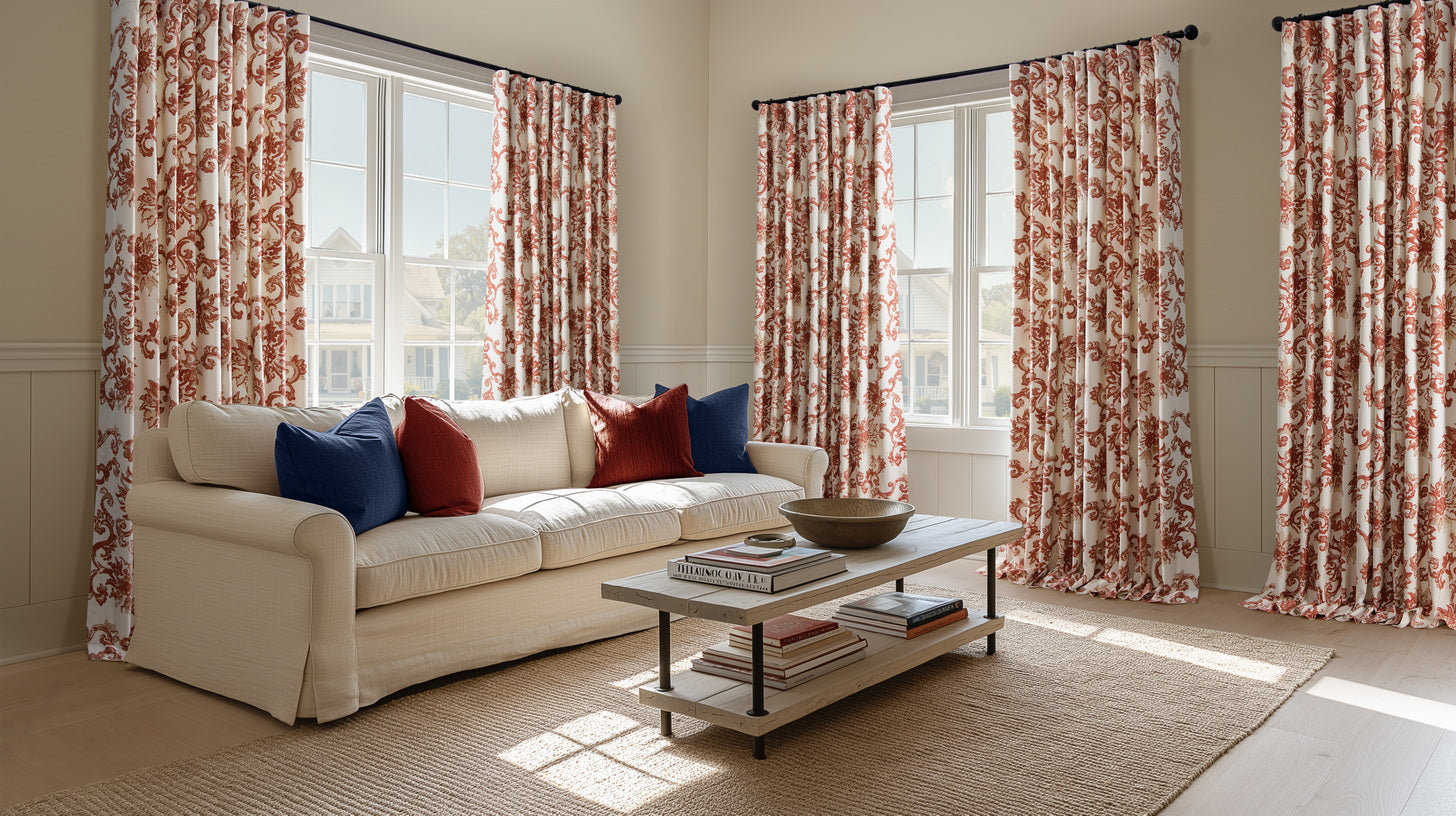 Paisley Patterned Custom Curtains & Drapes