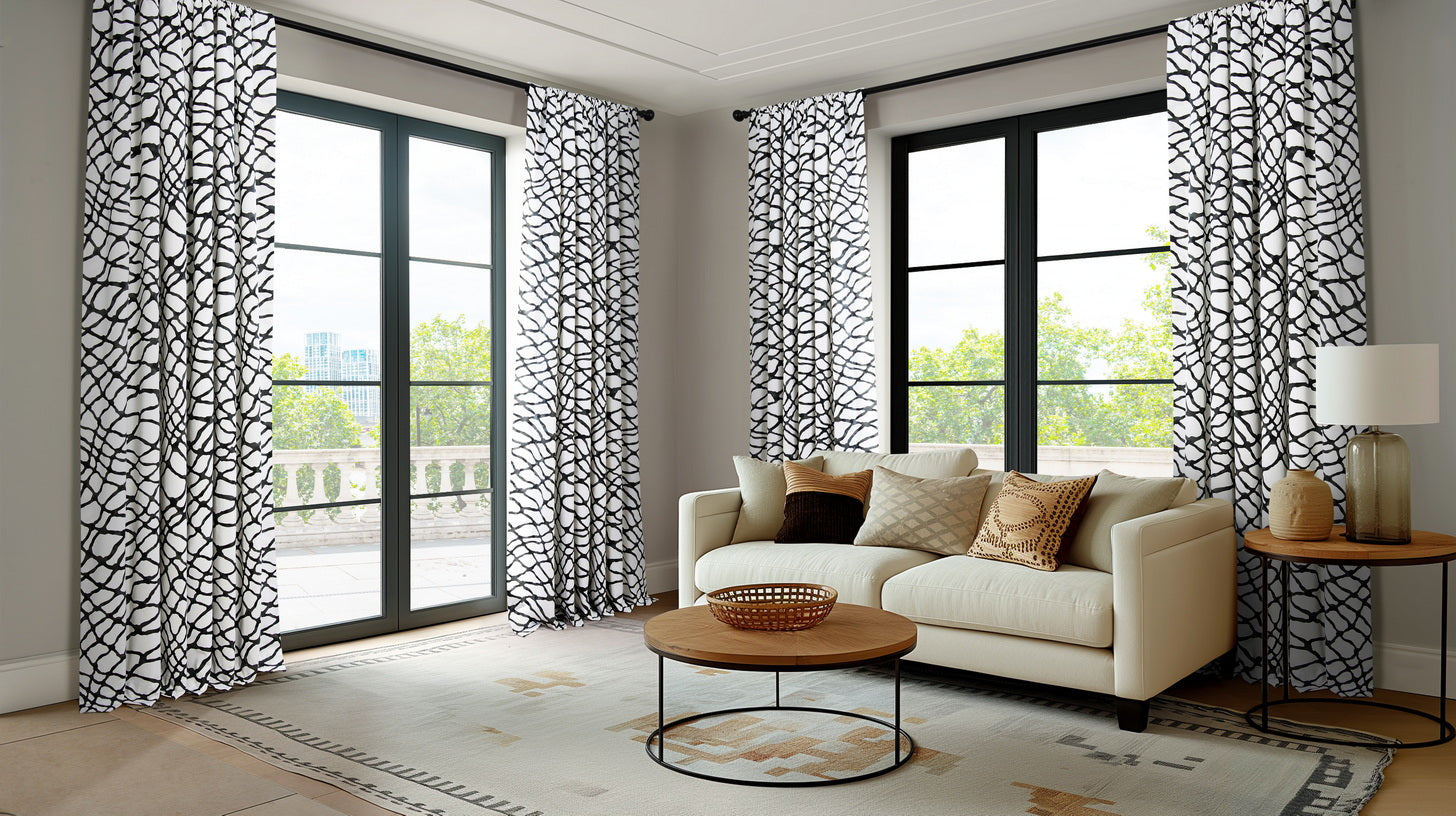 Abstract Custom Curtains & Drapes