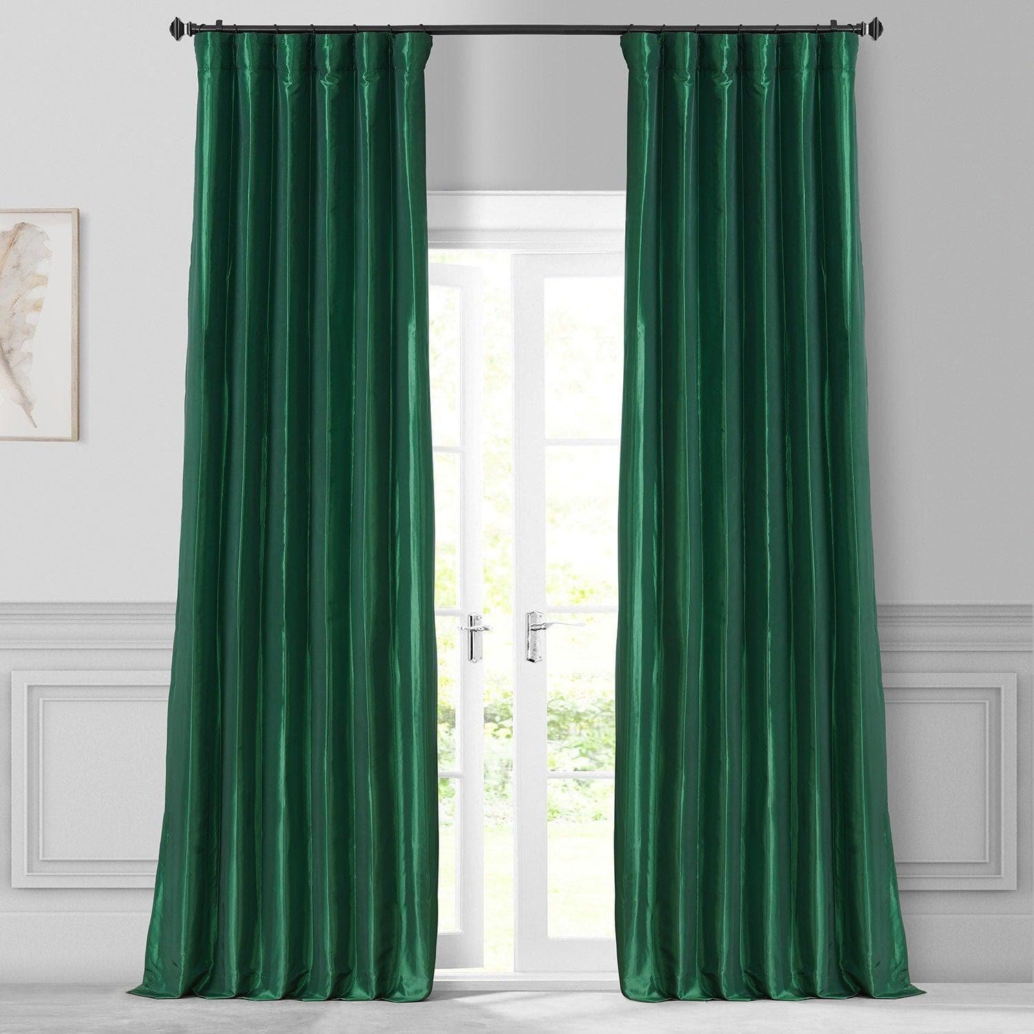 Faux Silk Curtains Clearance Sale - HalfPriceDrapes.com