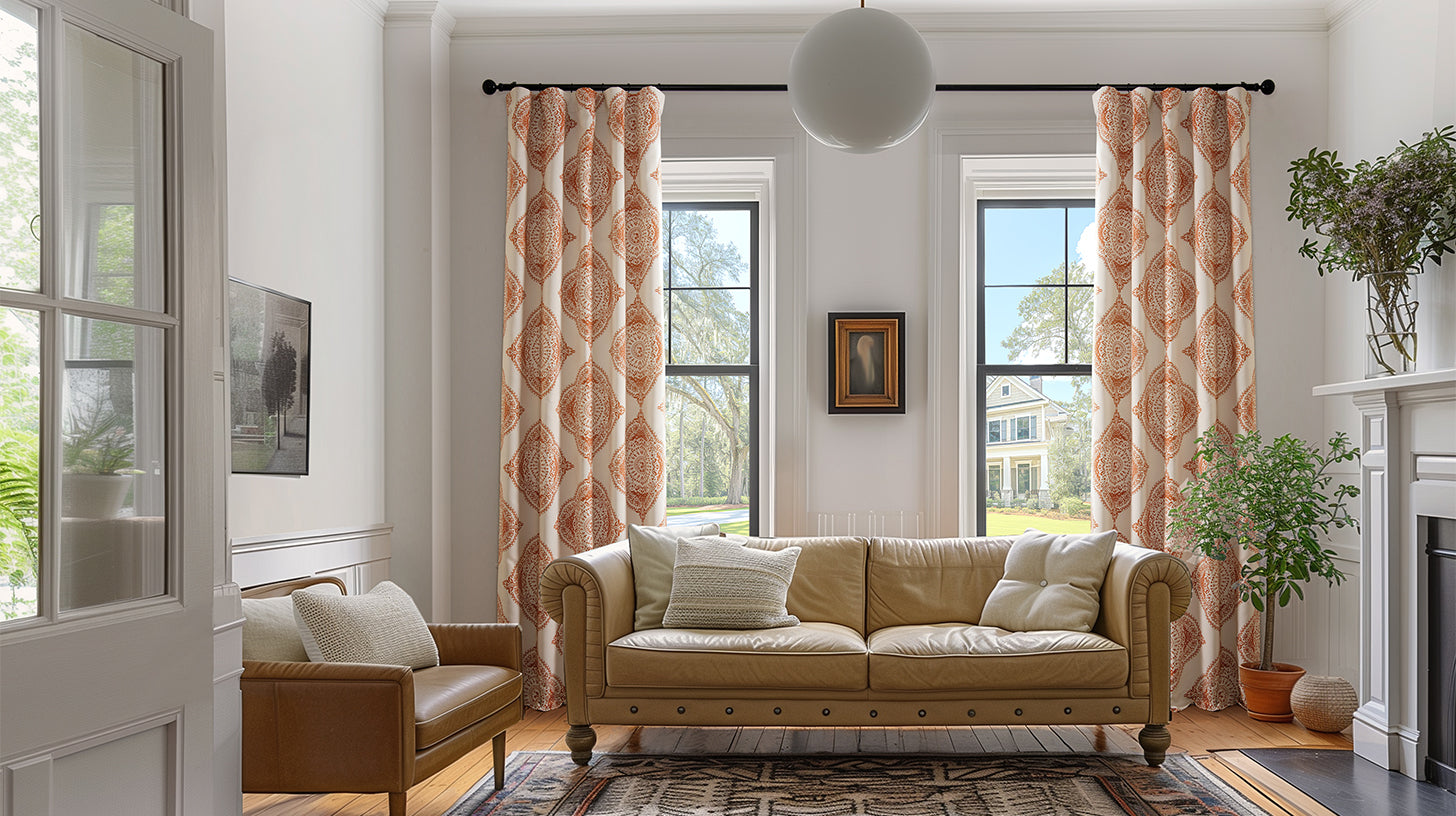 Custom Essential Patterned Curtains