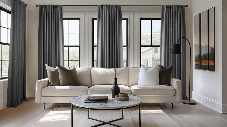 Italian Faux Linen Curtains