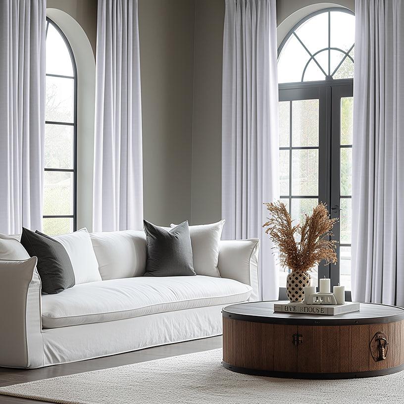 Solid Patterned Curtains On Sale - HalfPriceDrapes.com