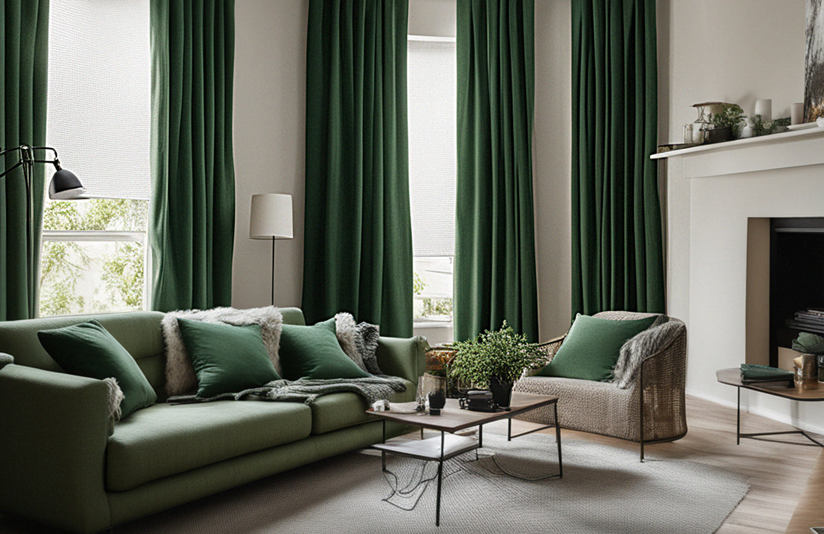 Textured Curtains & Drapes