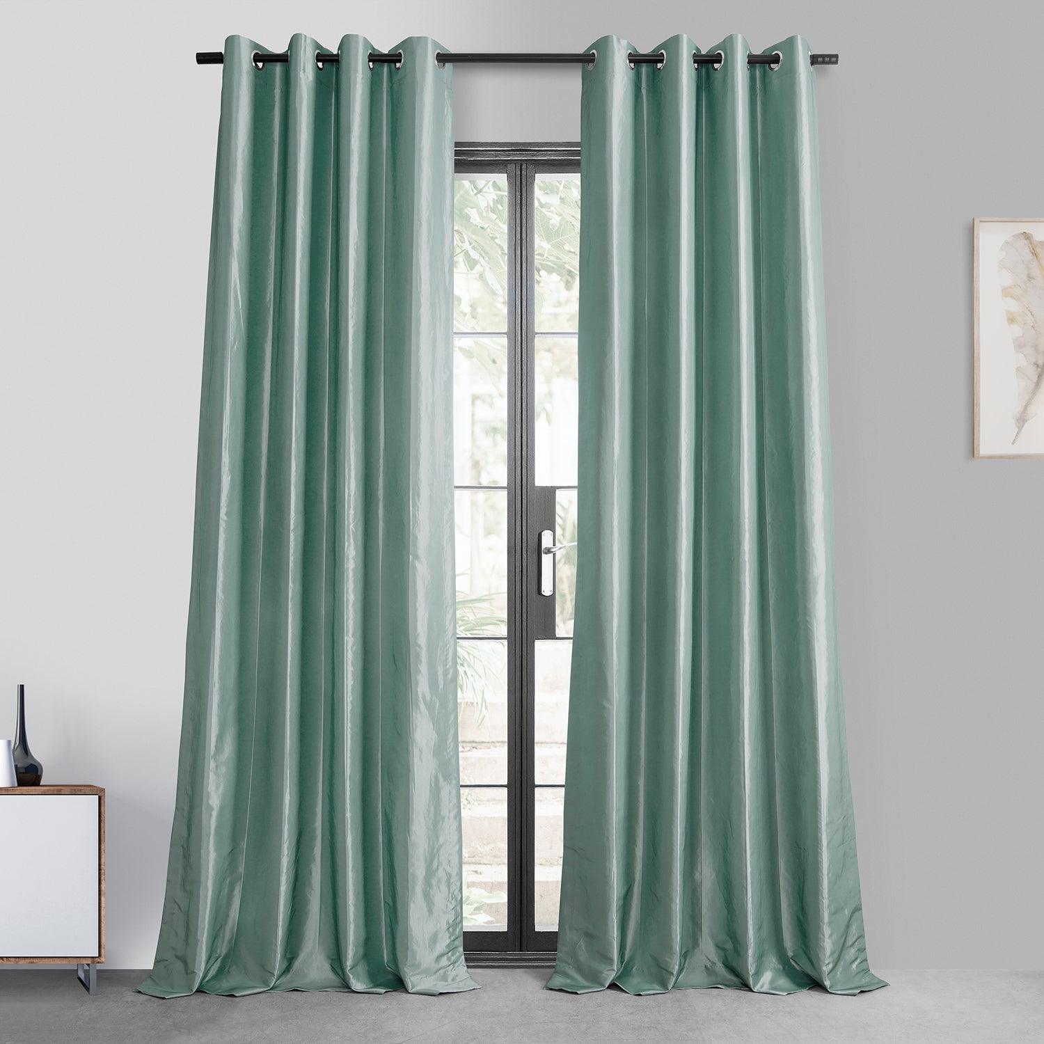Faux Silk Curtains Sales Outlet - HalfPriceDrapes.com
