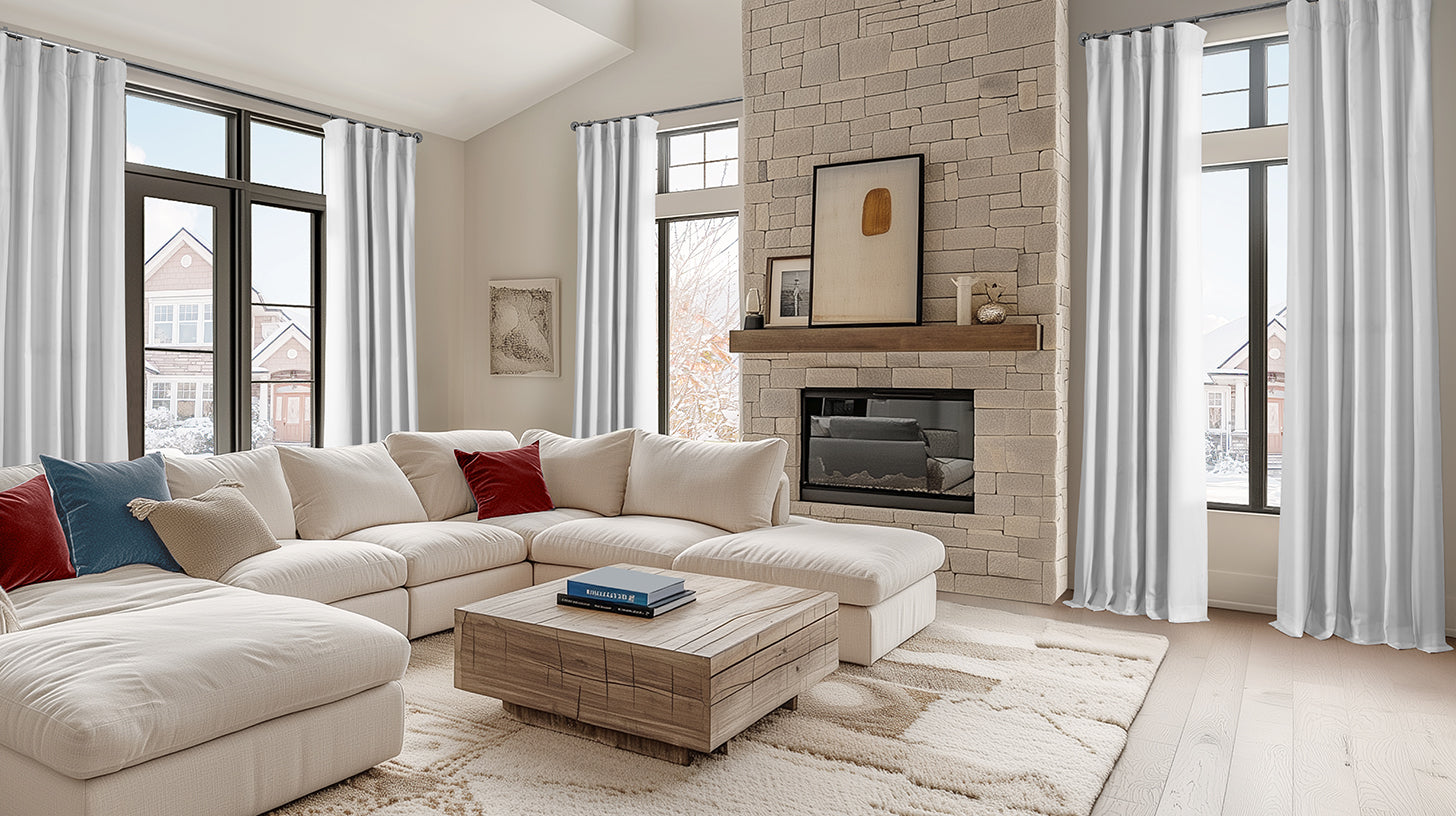 Cotton Blackout Curtains & Drapes