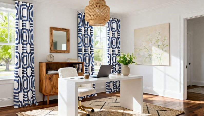 Printed Cotton Curtains