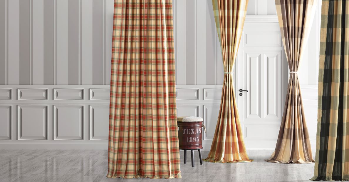 Taffeta Silk Curtains