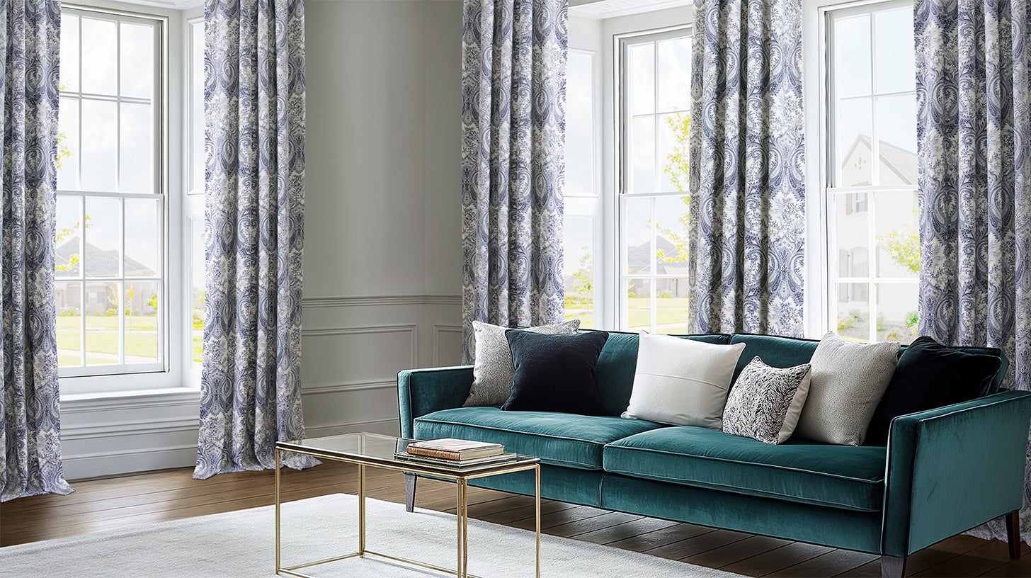 Paisley Curtains & Drapes