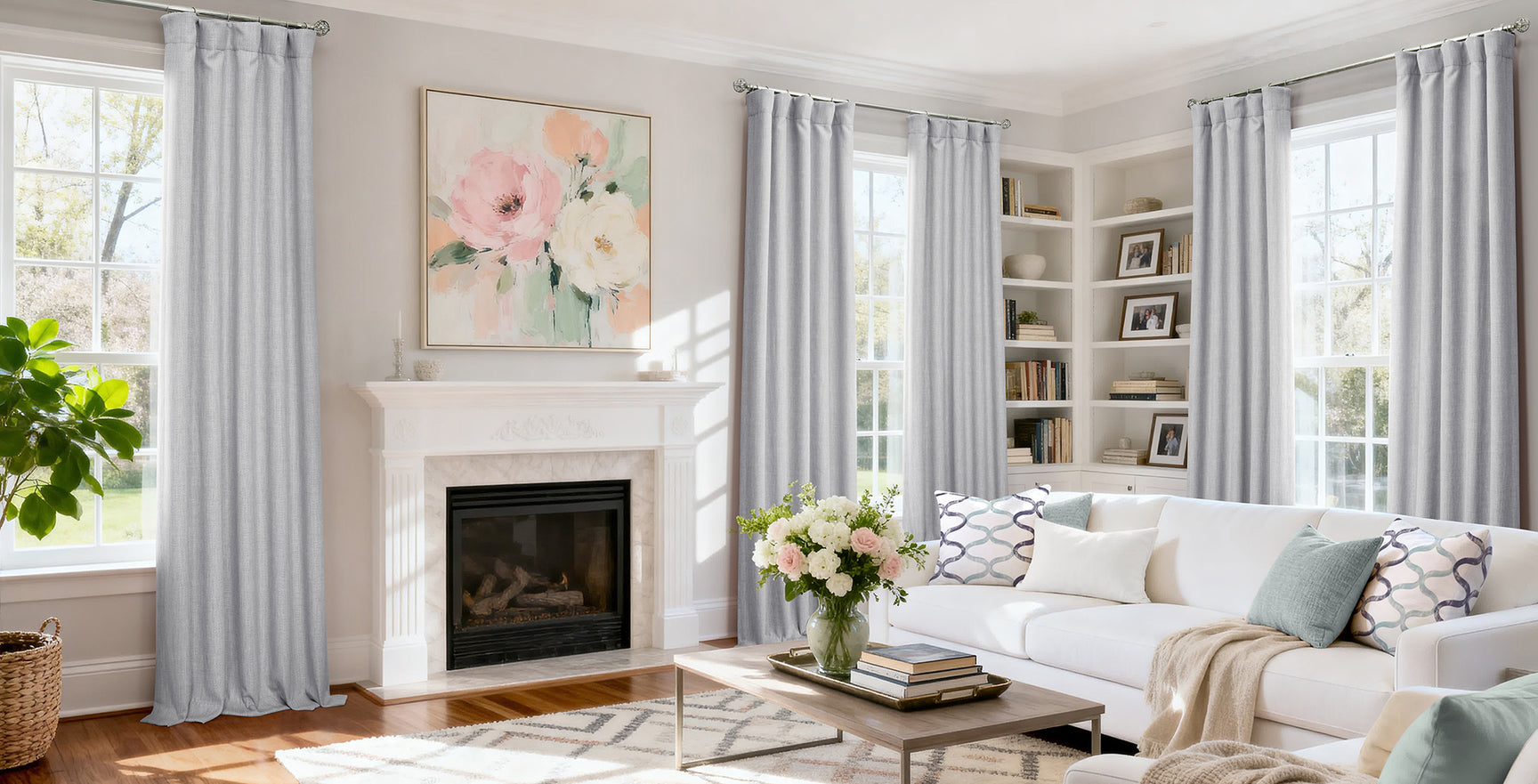 Custom Curtains Made Simple
Premium fabrics. Perfect fit.