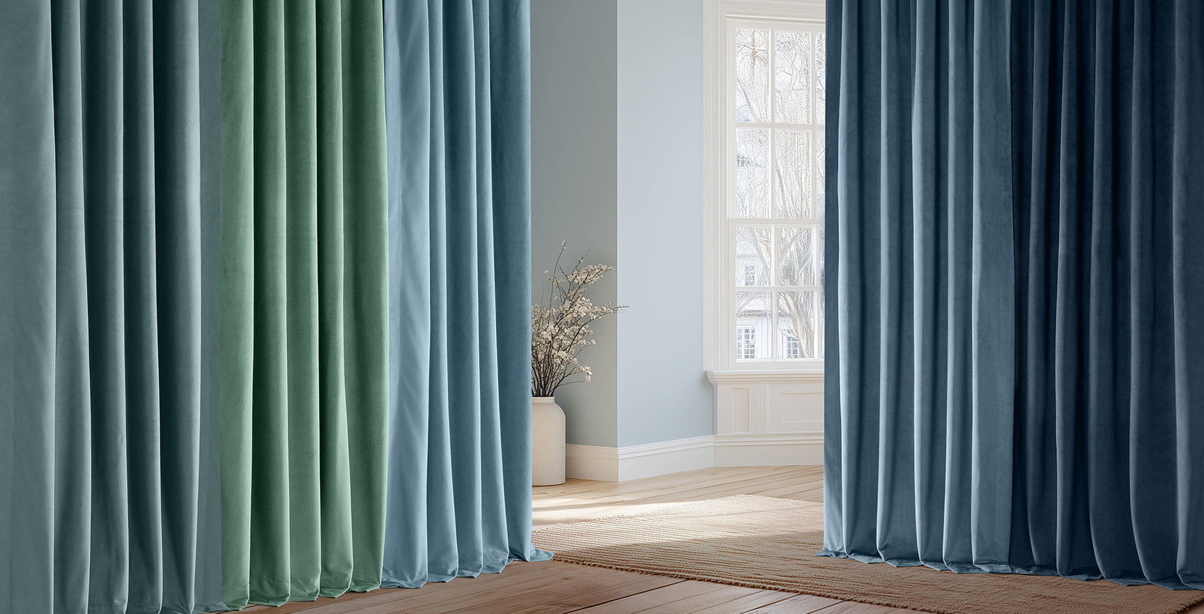Blue Curtains That Fit Your Style