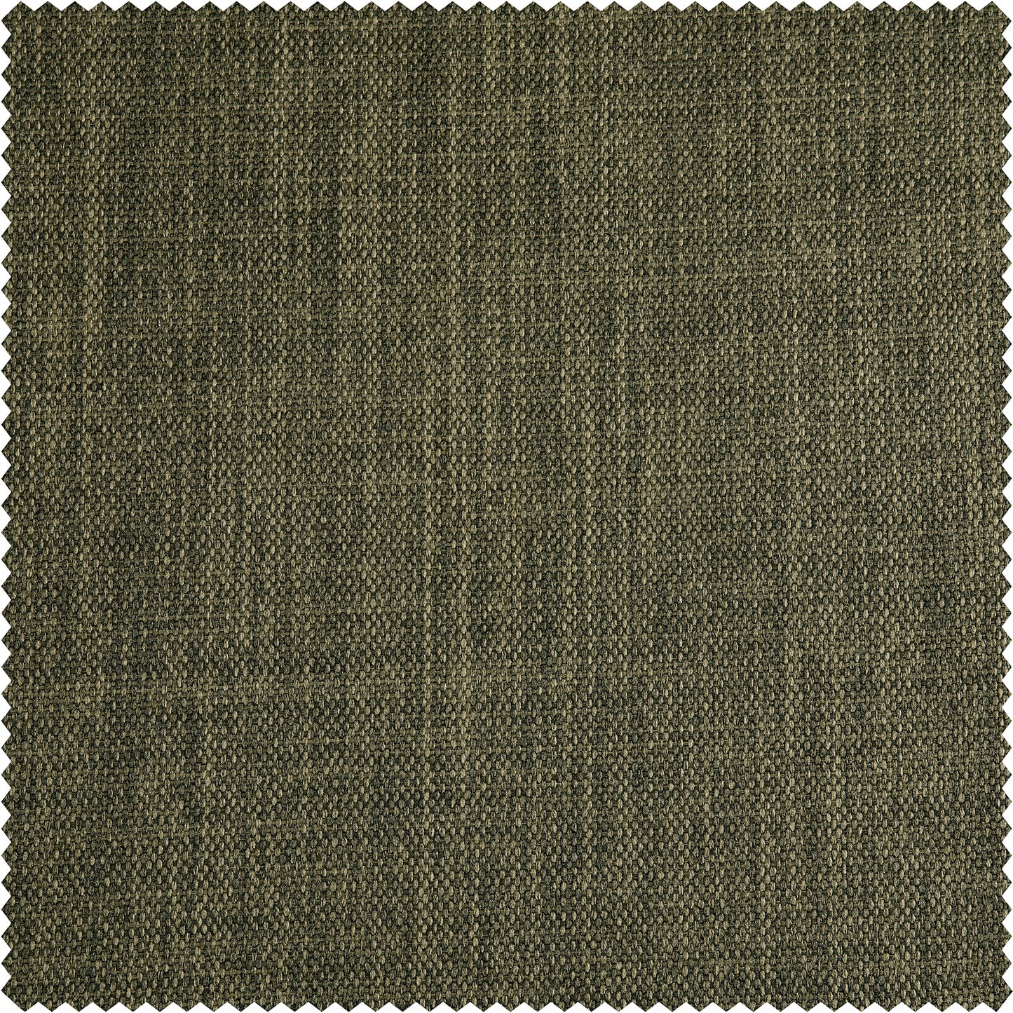 Tuscany Green Textured Faux Linen Roman Shade