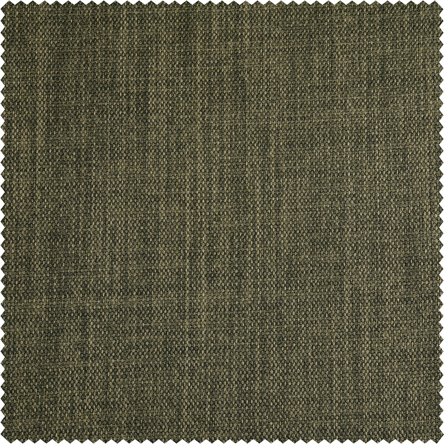 Tuscany Green Textured Faux Linen Roman Shade